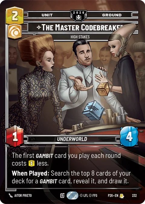 The Master Codebreaker, High Stakes