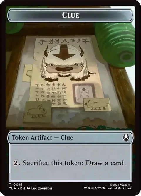 Spirit Token (C 1/1) // Clue Token
