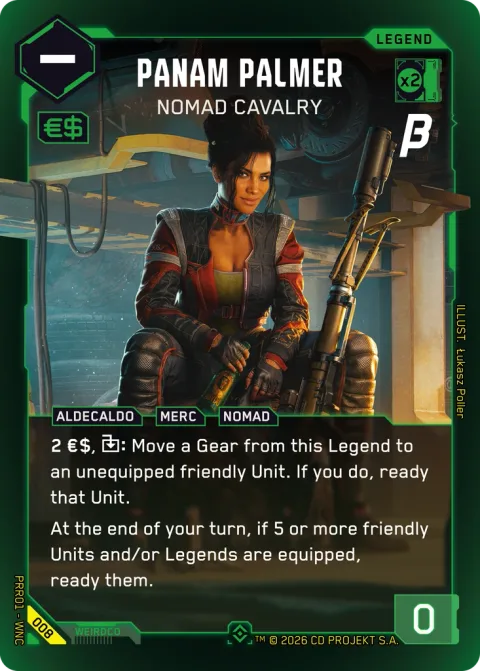 Panam Palmer - Nomad Cavalry