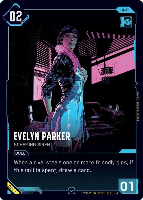 Evelyn Parker - Scheming Siren