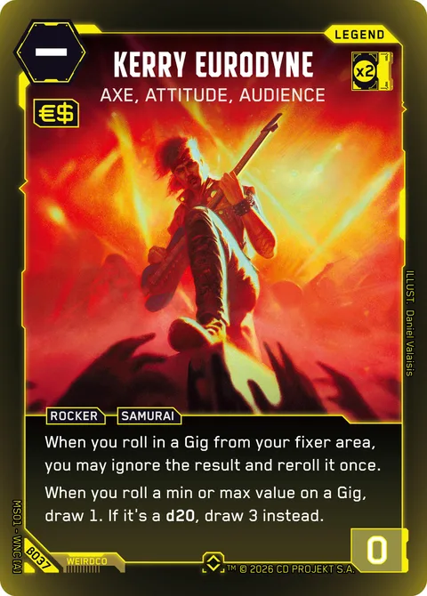 Kerry Eurodyne - Axe, Attitude, Audience