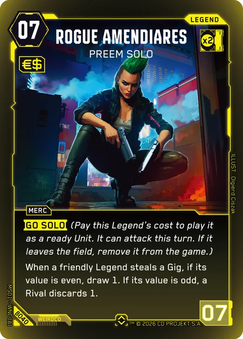 Rogue Amendiares - Preem Solo