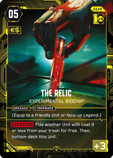 The Relic - Experimental Biochip