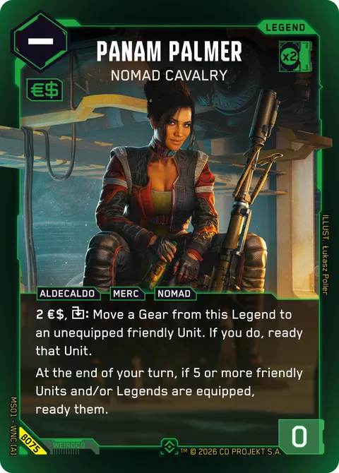 Panam Palmer - Nomad Cavalry