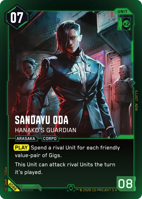 Sandayu Oda - Hanako's Guardian