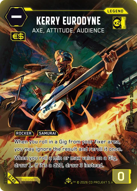 Kerry Eurodyne - Axe, Attitude, Audience