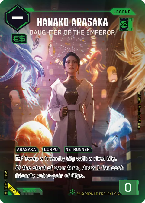 Hanako Arasaka - Daughter of the Emperor