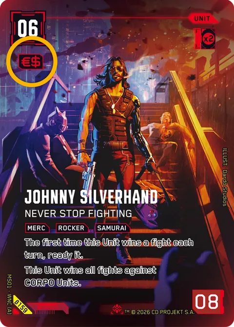 Johnny Silverhand - Never Stop Fighting