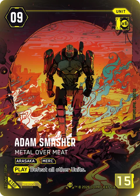 Adam Smasher - Metal Over Meat