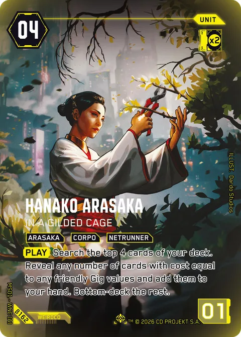 Hanako Arasaka - In a Gilded Cage