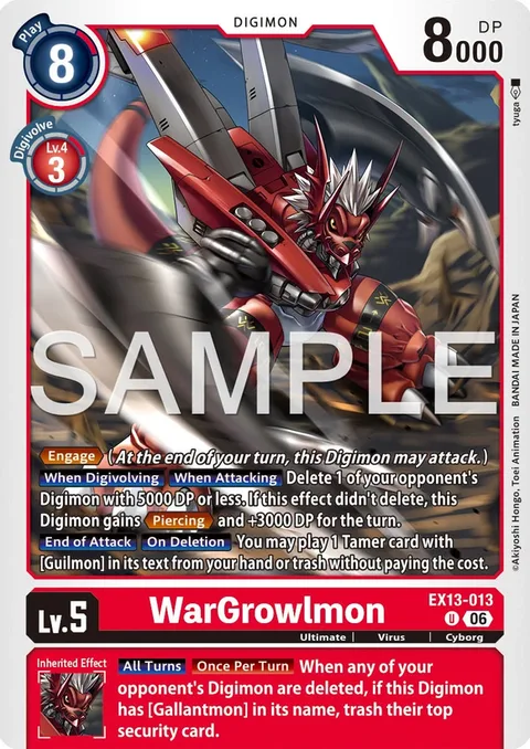 WarGrowlmon (EX13-013)
