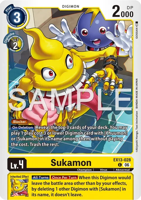 Sukamon (EX13-028)