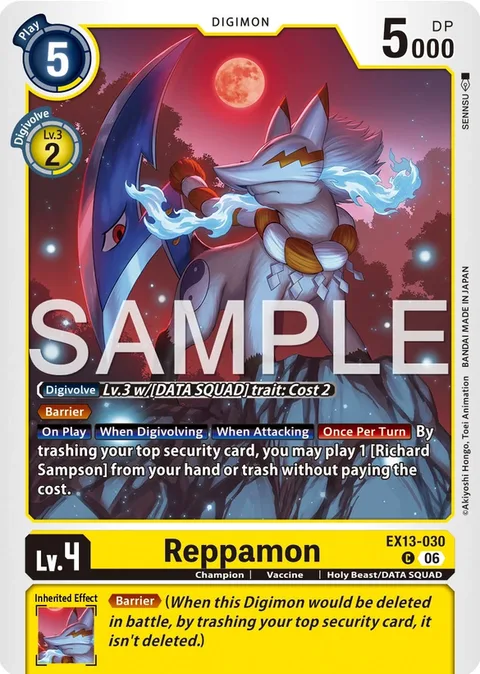 Reppamon (EX13-030)