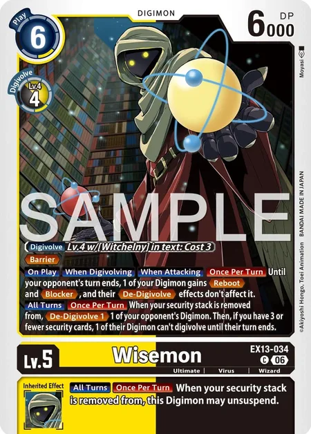 Wisemon (EX13-034)