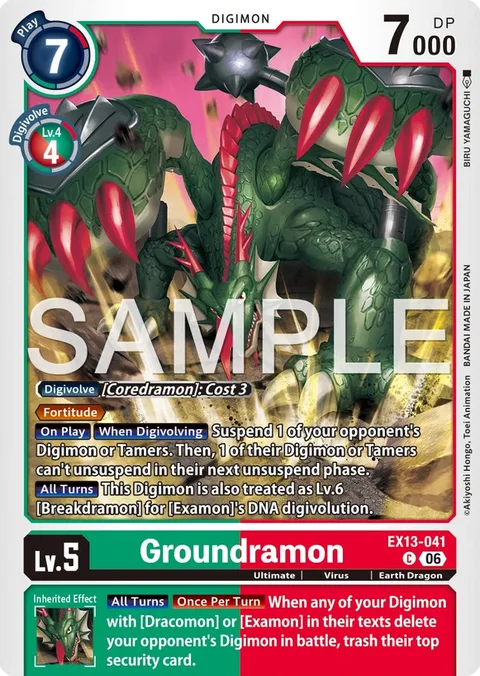 Groundramon (EX13-041)