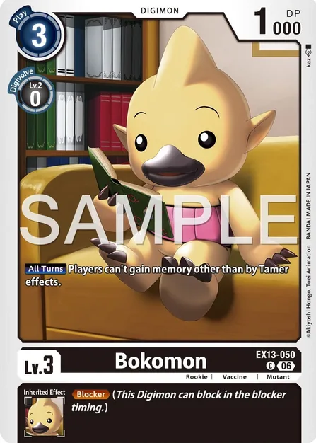 Bokomon (EX13-050)