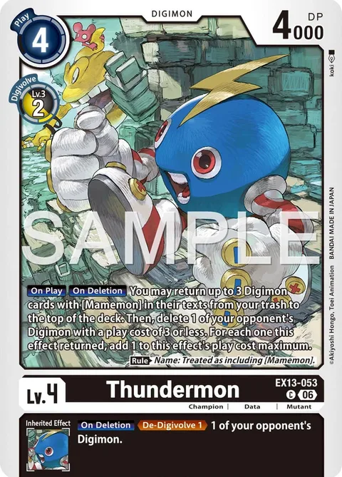 Thundermon (EX13-053)