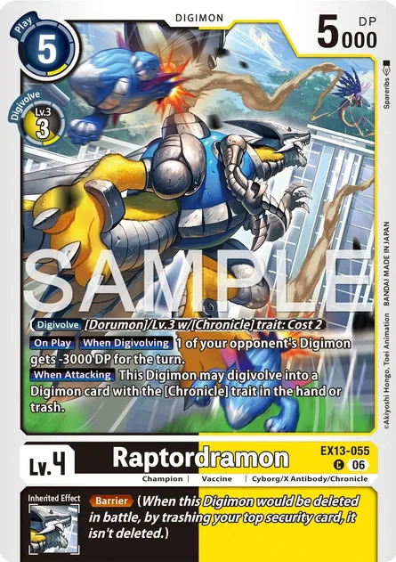 Raptordramon (EX13-055)