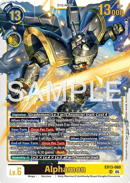 Alphamon (EX13-060)
