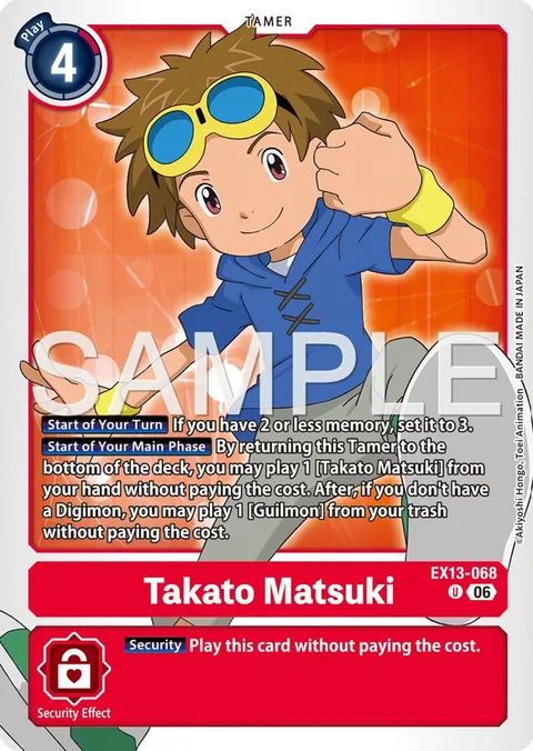 Takato Matsuki (EX13-068)