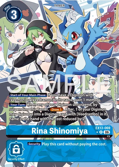 Rina Shinomiya (EX13-069)