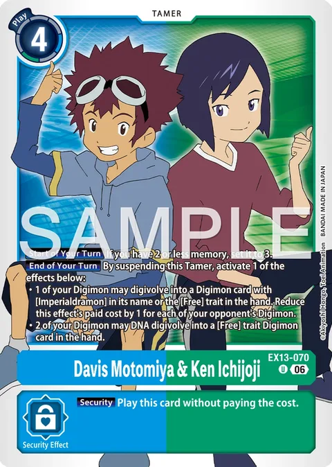 Davis Motomiya & Ken Ichijoji (EX13-070)