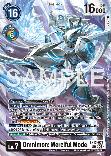 Omnimon: Merciful Mode (EX13-077)