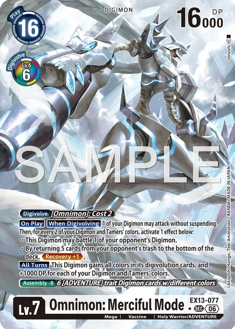 Omnimon: Merciful Mode (EX13-077)