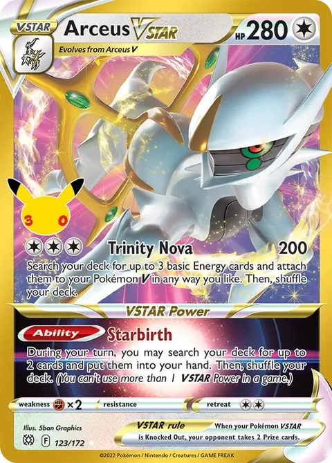 Arceus VSTAR [Trinity Nova | Starbirth]