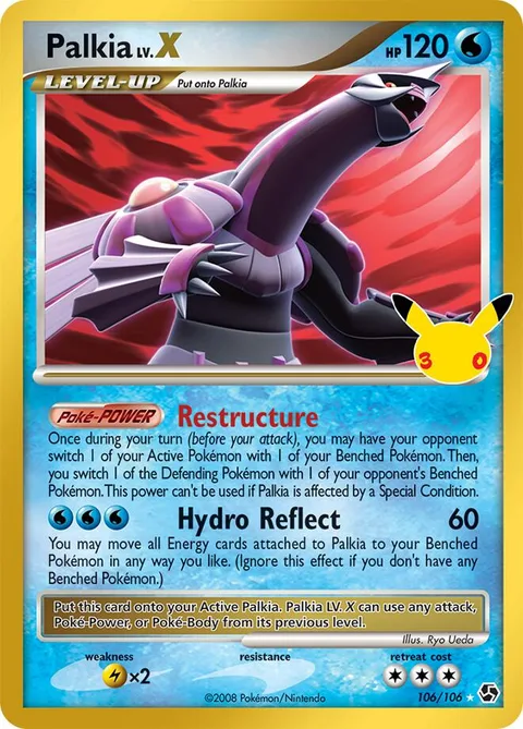 Palkia LV.X [Restructure | Hydro Reflect]