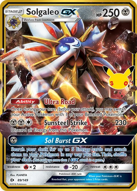 Solgaleo GX [Ultra Road | Sunsteel Strike | Sol Burst GX]