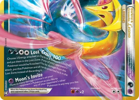Darkrai & Cresselia LEGEND [Lost Crisis | Moon's Invite | Bottom]
