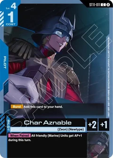 Char Aznable (ST11-011)