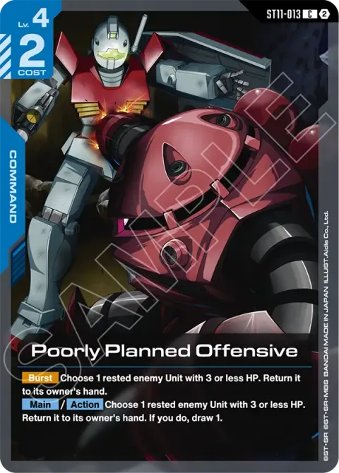 Poorly Planned Offensive (ST11-013)