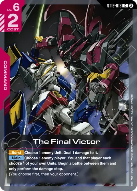 The Final Victor (ST12-013)