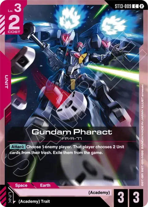 Gundam Pharact (ST13-009)