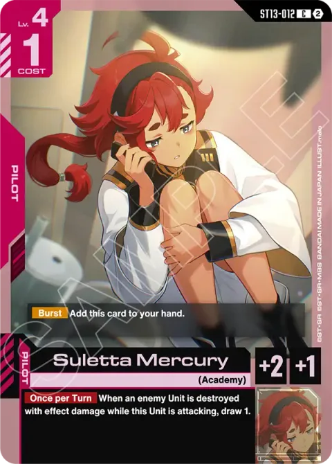 Suletta Mercury (ST13-012)