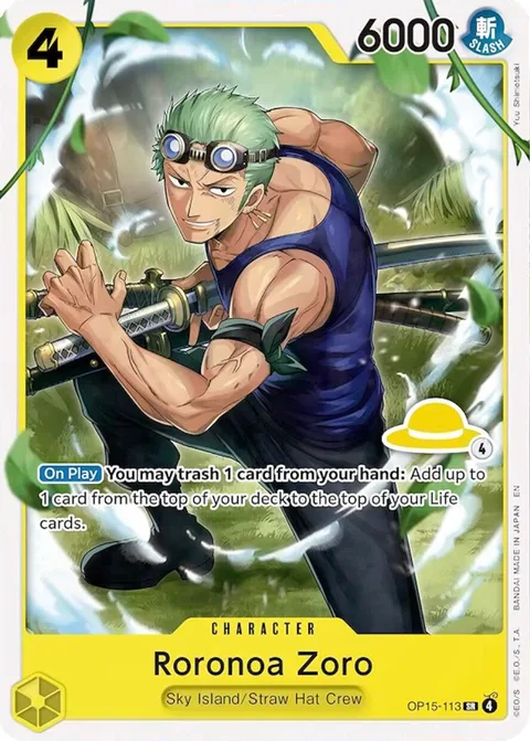 Roronoa Zoro (OP15-113)