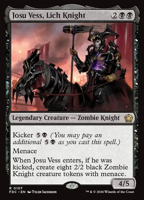 Josu Vess, Lich Knight