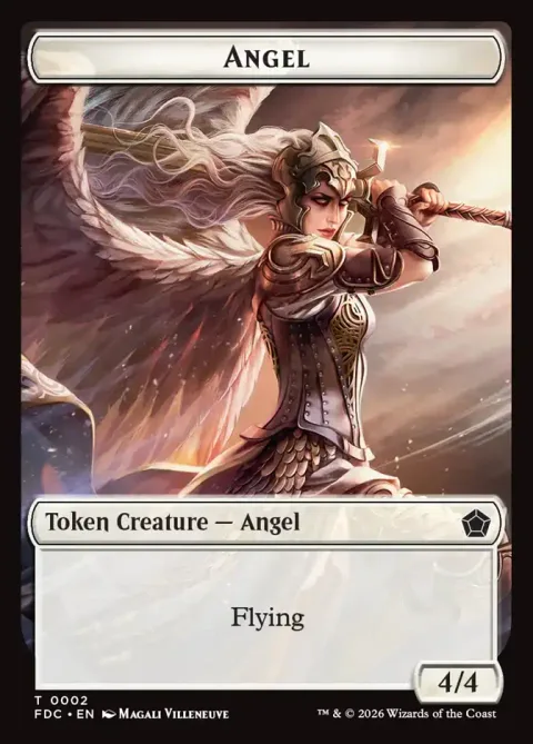 Angel Token (W 4/4) // Clue Token