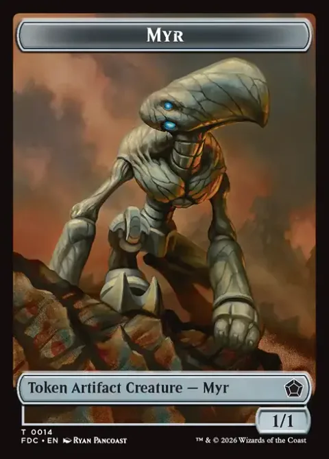 Myr Token (A 1/1) // Thopter Token (A 1/1)