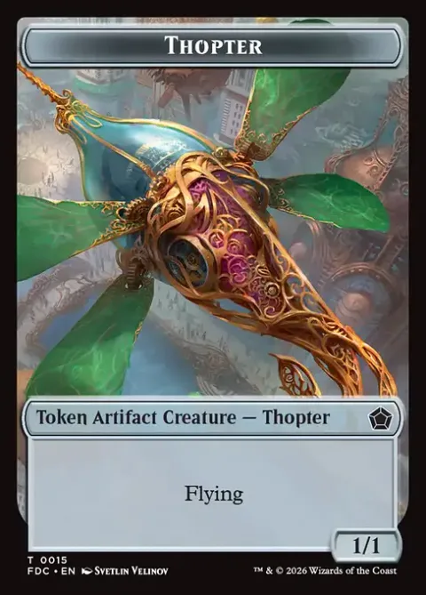 The Monarch // Thopter Token (A 1/1)