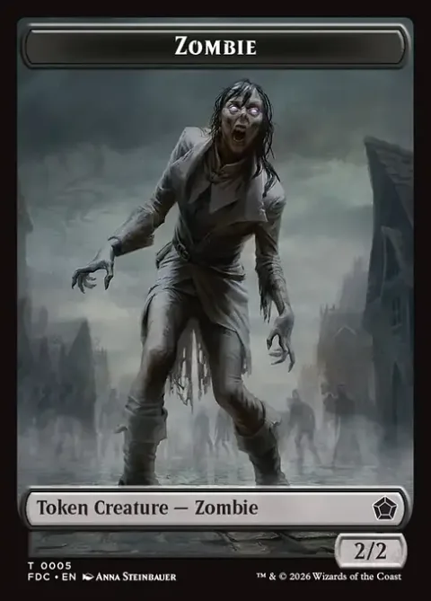 Zombie Token (B 2/2) // The Monarch