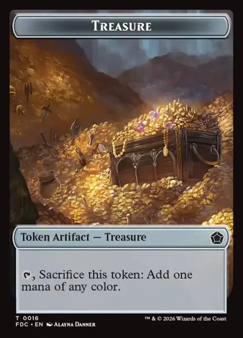 Treasure Token // The Monarch