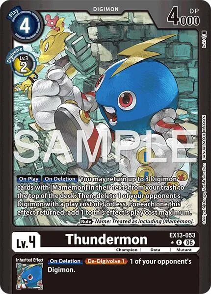 Thundermon (EX13-053)
