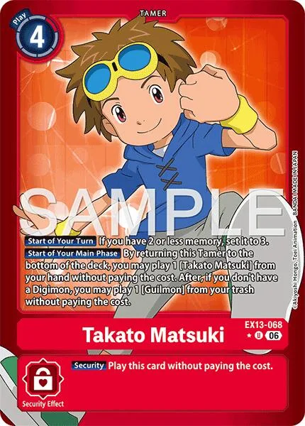 Takato Matsuki (EX13-068)