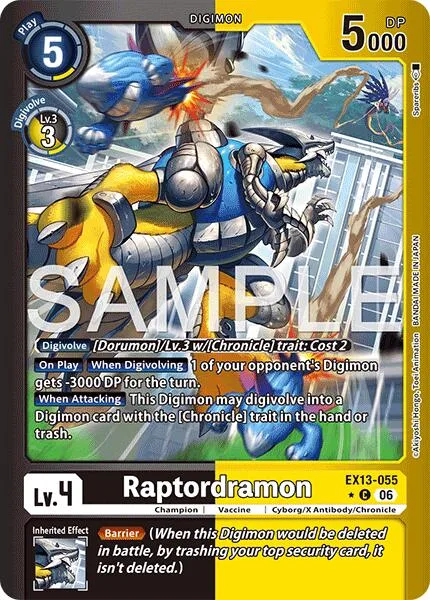 Raptordramon (EX13-055)