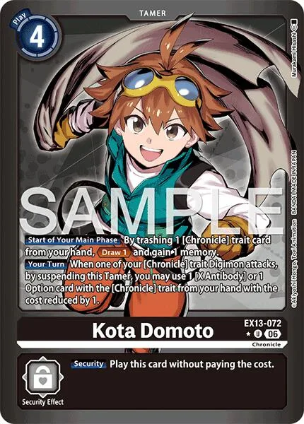 Kota Domoto (EX13-072)