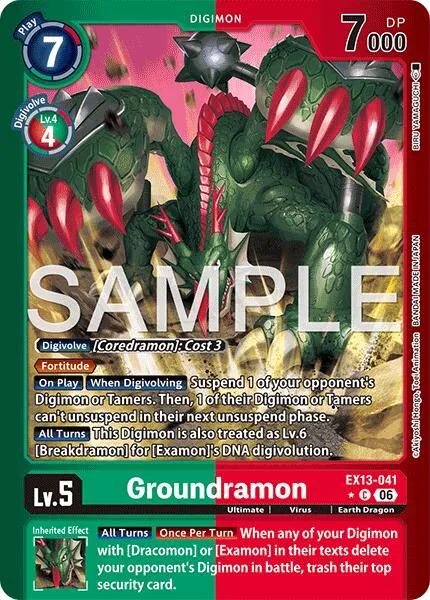 Groundramon (EX13-041)