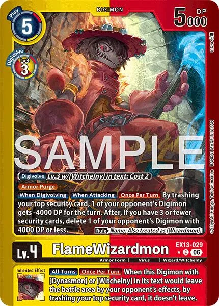 FlameWizardmon (EX13-029)